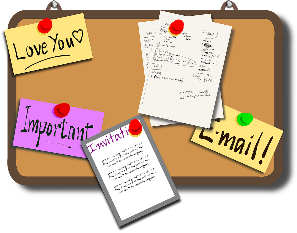 Sticky notes